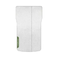 Memory foam mattress seen from above